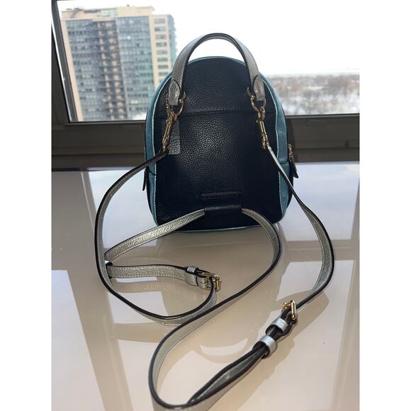 Coach Andi Midnight/Multi Mini Metallic
Blue Backpack - Picture 7 of 14